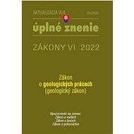 Aktualizácia VI/4 2022 – životné prostredie, odpadové a vodné hospodárstvo - Kniha