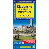 Kladensko, Podřipsko, Dolní Vltava 1: 70 0000: Cykloturistická mapa 113 - Kniha