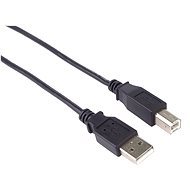 PremiumCord USB 2.0 1m propojovací černý - Datový kabel