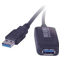 Datový kabel PremiumCord USB 3.0 repeater 5m prodlužovací - Datový kabel