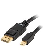 Akasa 8K@60Hz Mini DisplayPort na DisplayPort kabel, 2m, v1.4 / AK-CBDP22-20BK