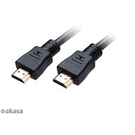 Akasa 8K@60Hz HDMI kabel, 1m, v2.1 / AK-CBHD19-10BK - Video kabel
