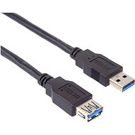 Data Cable PremiumCord USB 3.0 Extension cable A-A black 2m