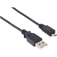 Datový kabel PremiumCord USB 2.0 propojovací A-B micro 5m černý - Datový kabel