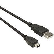 Datový kabel PremiumCord USB 2.0 propojovací A-B mini 0.5m černý