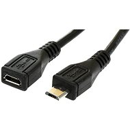 Datový kabel PremiumCord micro USB 2.0 prodlužovací 2m