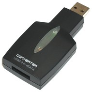 DeLock konvertor - redukce USB2.0 na eSATA, externí  - -