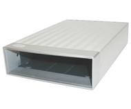 Externí hliníkový box FANTEC DB-551C2 pro 5.25" zařízení  - Box