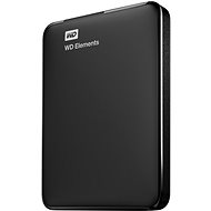 Externí disk WD Elements Portable 2TB černý - Externí disk