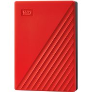 WD My Passport 2TB, červený - Externí disk