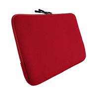 FIXED Sleeve pro notebooky o úhlopříčce do 15.6" červené - Pouzdro na notebook