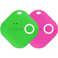 FIXED Smile s motion senzorem, DUO PACK - zelený + růžový - Bluetooth lokalizační čip
