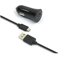 Nabíječka do auta FIXED Rapid Charge Car MicroUSB černá