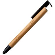 FIXED Pen 3v1 s funkcí stojánku bambusové tělo - Dotykové pero