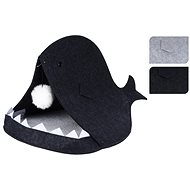 H&L Cat/ Dog bed Whale, black - Bed