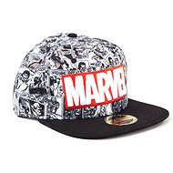 Marvel Classic Red and White Logo - Cap