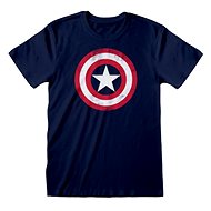 Tričko Captain America - Shield Distressed - tričko S