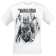 Star Wars - Mandalorian VS Stormtroopers - tričko - Tričko