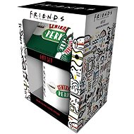 Friends - Central Perk - hrnek, klíčenka, podtácek