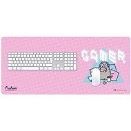 Pusheen The Cat - Game mat on the table - Gaming Mouse Pad