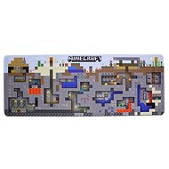 Minecraft - World - Herní podložka na stůl - Podložka pod myš a klávesnici