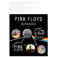 Pink Floyd - Button Badges - odznaky 6ks - Dárková sada