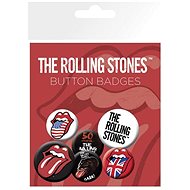 The Rolling Stones - Button Badges - odznaky 6ks - Dárková sada