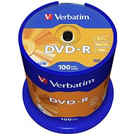 VERBATIM DVD-R AZO 4,7GB, 16x, spindle 100 ks - Média