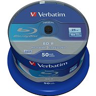 Média VERBATIM BD-R SL DataLife 25GB, 6x, spindle 50 ks