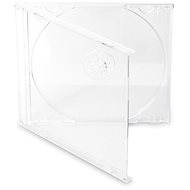 Cover IT Krabička na 1ks - čirá (transparent), 10mm, 10ks/bal - Obal na CD/DVD