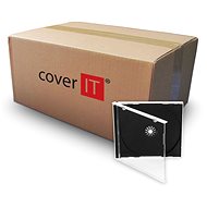 COVER IT box:1 CD 10mm jewel box + tray - karton 200ks - Obal na CD/DVD