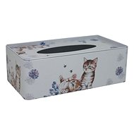 Plechová krabička na tissue Kočičky
