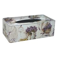 Plechová krabička na tissue Levandule Fleur