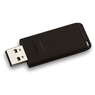 VERBATIM flashdisk 8GB USB 2.0 Drive Slider black - Flash Drive