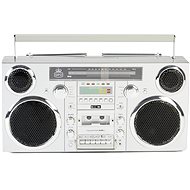 GPO Retro Brooklyn Silver - Radiomagnetofon