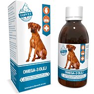 Topvet Omega-3 olej 200 ml - Vitamíny pro psy