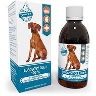 Topvet Lososový olej 100% 200 ml - Olej pro psy