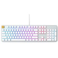 Glorious GMMK Full-Size White Ice Edition - Gateron-Brown, bílá - US - Herní klávesnice