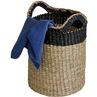 H&D Home Design koš na prádlo s úchopem mořská tráva 35 cm - Koš na prádlo