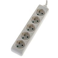 WowME prodlužovací přívod 230V 5x zásuvek 3m - Prodlužovací kabel