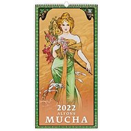 HELMA Alfons Mucha 2022 - Nástěnný kalendář