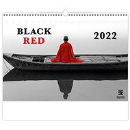 HELMA Black Red 2022 - Nástěnný kalendář