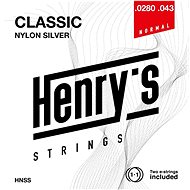 Henry's Strings Nylon Silver 0280 043 HNSS - Struny