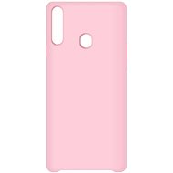 Kryt na mobil Hishell Premium Liquid Silicone pro Samsung Galaxy A20s růžový