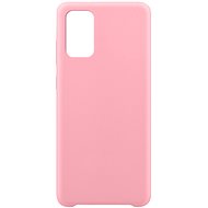Kryt na mobil Hishell Premium Liquid Silicone pro Samsung Galaxy S20+ růžový
