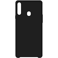 Kryt na mobil Hishell Premium Liquid Silicone pro Samsung Galaxy A20s černý