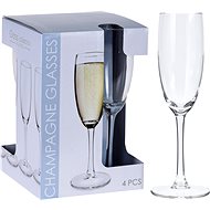 H&L Sklenice na šampaňské 180ml 4 ks CLASSIC