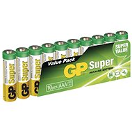 Jednorázová baterie GP Super Alkaline LR03 (AAA) 10ks v blistru
