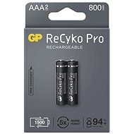 Nabíjecí baterie GP ReCyko Pro Professional AAA (HR03), 2 ks