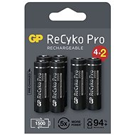 Nabíjecí baterie GP ReCyko Pro Professional AA (HR6), 6 ks - Nabíjecí baterie